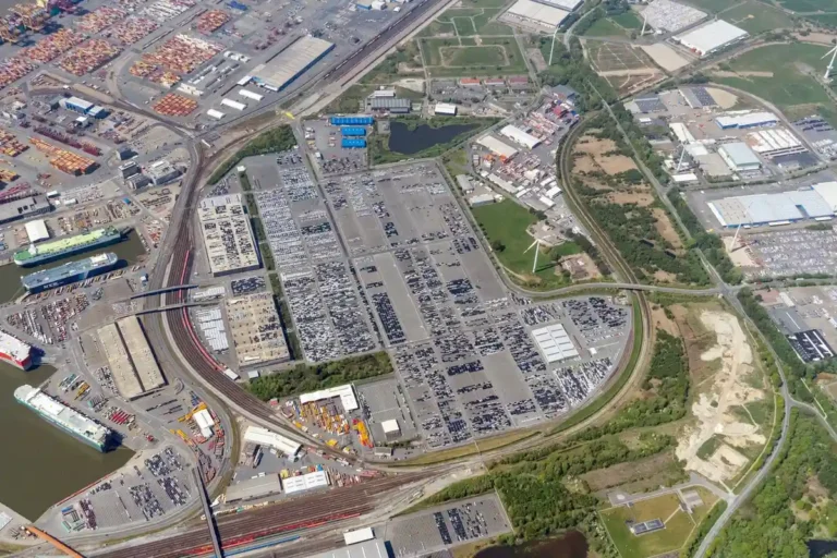 Bremerhaven Port Luftaufnahme